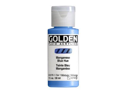 Akrylová barva Golden Fluid - 2437 Manganese Blue Hue (Objem 30 ml)