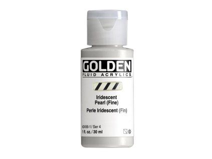 Akrylová barva Golden Fluid - 2456 Iridescent Pearl (Fine)