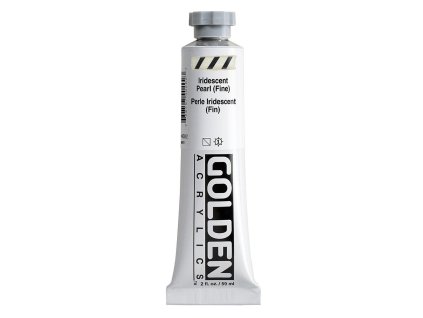 Akrylová barva Golden Heavy Body - 4020 Iridescent Pearl (Fine) (Objem 59 ml)