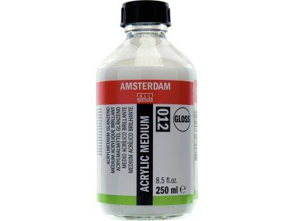 Lesklé akrylové médium Amsterdam 250 ml