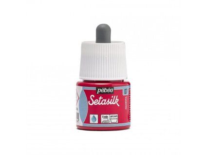 Barva na hedvábí Pébéo Setasilk 45 ml - 07 Magenta