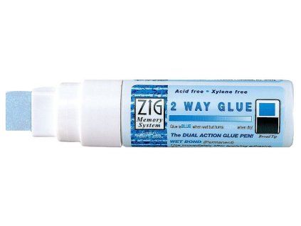 Lepidlo na papír 2 Way Glue Broad ZIG 15 mm