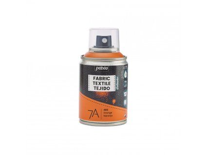 Barva na textil ve spreji Pébéo 7A 100 ml - 03 Orange