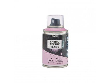 Barva na textil ve spreji Pébéo 7A 100 ml - 52 Pastel Pink