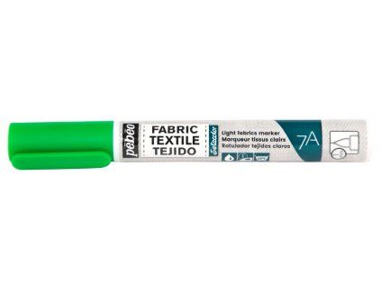 Fix na textil Pébéo 7A Markers Light Fabric 1 mm - 09 Light Green