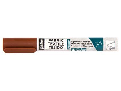 Fix na textil Pébéo 7A Markers Light Fabric 1 mm - 12 Brown