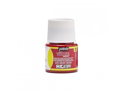 Vypalovací barva na sklo Pébéo Vitrea 160 45 ml - 03 Paprika