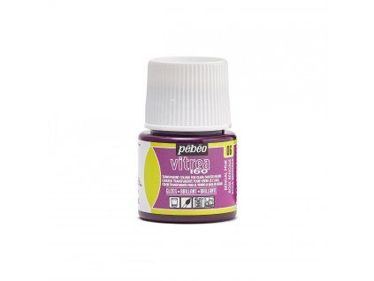Vypalovací barva na sklo Pébéo Vitrea 160 45 ml - 06 Bengal Pink