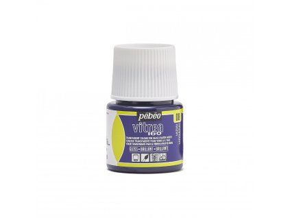 Vypalovací barva na sklo Pébéo Vitrea 160 45 ml - 08 Lazuli
