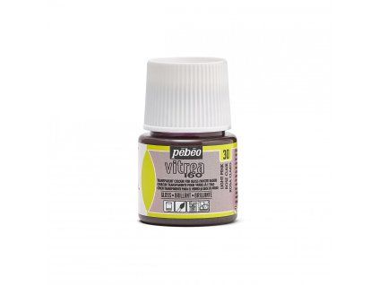 Vypalovací barva na sklo Pébéo Vitrea 160 45 ml - 30 Light Pink
