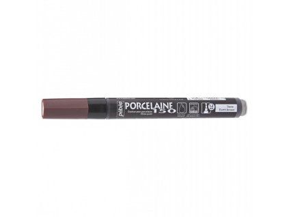 Fix na porcelán Pébéo Porcelaine 150 1,2 mm - 08 Earth Brown