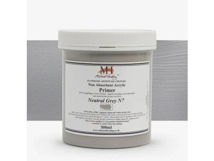 Primer Michael Harding pro akrylové i olejové malby - Neutral Grey