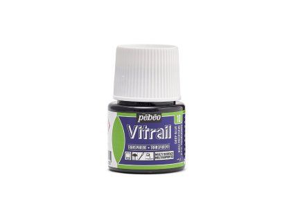 Nevypalovací barva na sklo Pébéo Vitrail 45 ml – 10 Deep Blue