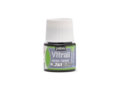 Nevypalovací barva na sklo Pébéo Vitrail 45 ml – 53 Lavander Blue