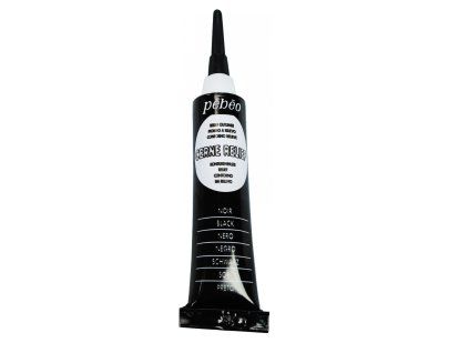 Kontura na sklo Pébéo Vitrail 20 ml – Black