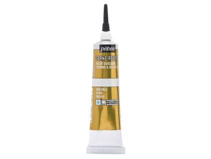 Kontura na sklo Pébéo Vitrail 37 ml – King Gold