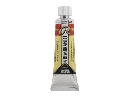Akvarelová barva v tubě Rembrandt 10 ml – 229 Quinaorange