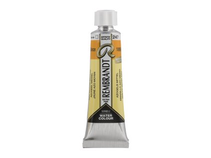Akvarelová farba v tubě Rembrandt 10 ml – 247 Azo Yellow Medium Cadmium Free