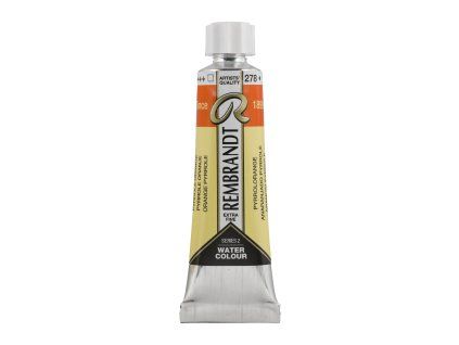Akvarelová barva v tubě Rembrandt 10 ml – 278 Pyrrole Orange