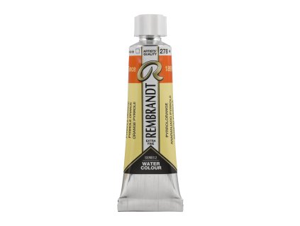 Akvarelová farba v tubě Rembrandt 10 ml – 278 Pyrrole Orange