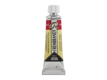 Akvarelová barva v tubě Rembrandt 10 ml – 306 Cadmium Red Deep