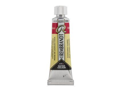 Akvarelová farba v tubě Rembrandt 10 ml – 306 Cadmium Red Deep