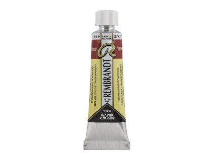 Akvarelová barva v tubě Rembrandt 10 ml – 378 Transparent Oxide Red
