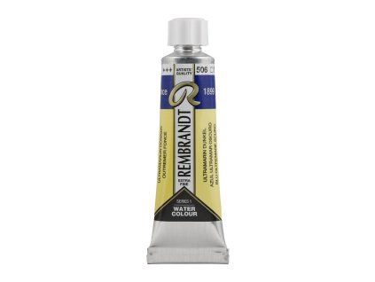 Akvarelová barva v tubě Rembrandt 10 ml – 506 Ultramarine Deep