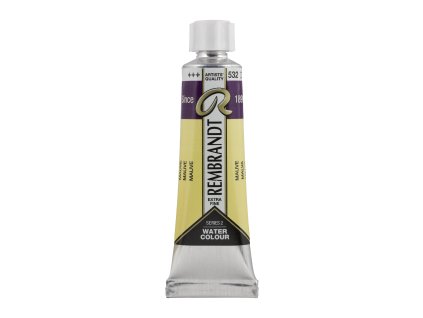 Akvarelová barva v tubě Rembrandt 10 ml – 532 Mauve