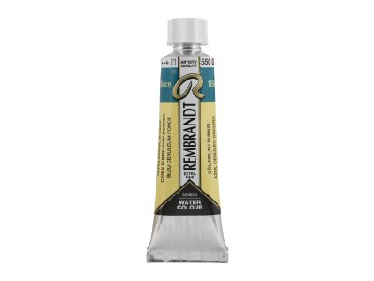 Akvarelová barva v tubě Rembrandt 10 ml – 550 Cerulean Blue Deep
