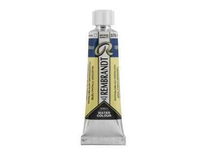 Akvarelová farba v tubě Rembrandt 10 ml – 576 Phthalo Blue Greenish