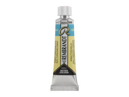 Akvarelová barva v tubě Rembrandt 10 ml – 586 Cobalt Turquoise Blue