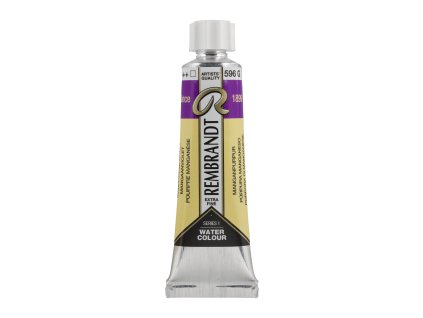 Akvarelová barva v tubě Rembrandt 10 ml – 596 Manganese Violet