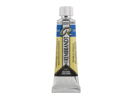 Akvarelová barva v tubě Rembrandt 10 ml – 598 Cerulean Blue Greenish