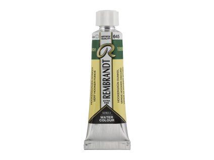 Akvarelová barva v tubě Rembrandt 10 ml – 645 Hooker Green Deep