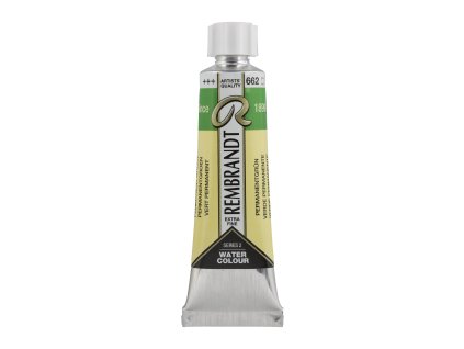 Akvarelová farba v tubě Rembrandt 10 ml – 662 Permanent Green