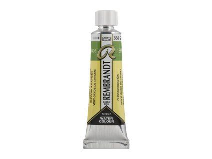 Akvarelová barva v tubě Rembrandt 10 ml – 668 Chromium Oxide Green