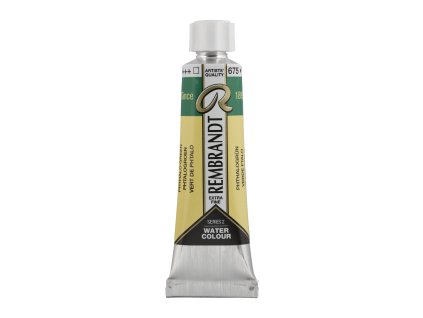 Akvarelová farba v tubě Rembrandt 10 ml – 675 Phthalo Green