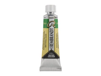 Akvarelová farba v tubě Rembrandt 10 ml – 681 Phthalo Green Yellow