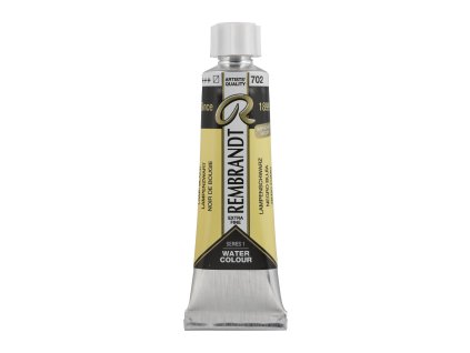 Akvarelová barva v tubě Rembrandt 10 ml – 702 Lamp Black
