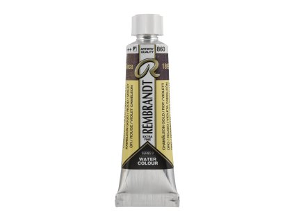Akvarelová barva v tubě Rembrandt 10 ml – 860 Chameleon Gold Red Violet