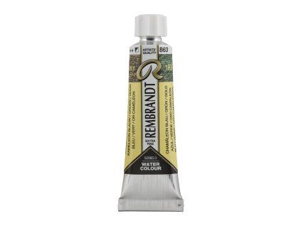 Akvarelová barva v tubě Rembrandt 10 ml – 863 Chameleon Blue Green Gold