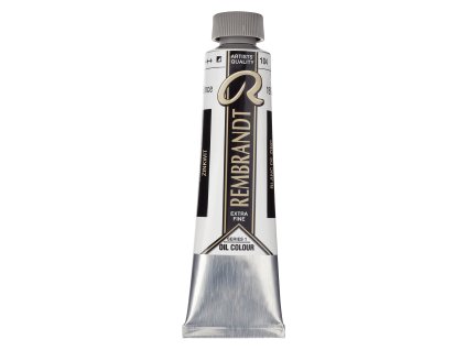 Olejová barva Rembrandt 40 ml – 104 Zinc White
