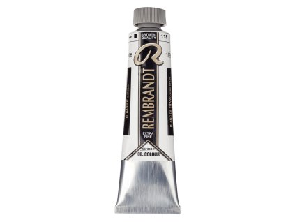 Olejová farba Rembrandt 40 ml – 118 Titan White (Linseed Oil)