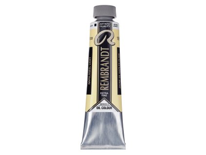 Olejová farba Rembrandt 40 ml – 222 Naples Yellow Light