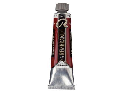 Olejová farba Rembrandt 40 ml – 342 Permanent Madder Deep