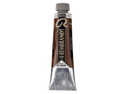 Olejová barva Rembrandt 40 ml – 414 Asphaltum