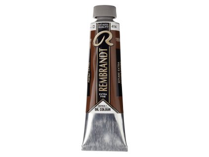 Olejová farba Rembrandt 40 ml – 414 Asphaltum