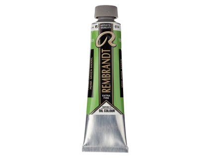 Olejová barva Rembrandt 40 ml – 614 Permanent Green Medium