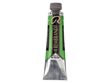 Olejová barva Rembrandt 40 ml – 618 Permanent Green Light